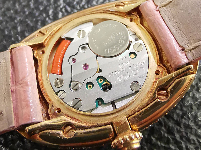 how much to replace a cartier watch battery